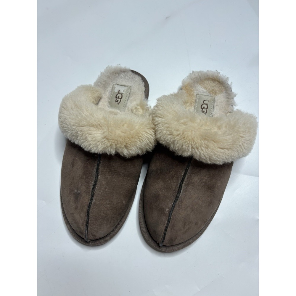 Authentic UGG Soft Cozy Women's 8 EU 38 Scuffette II Slippers Shoes Espresso SEE